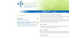 Desktop Screenshot of cfleads.org